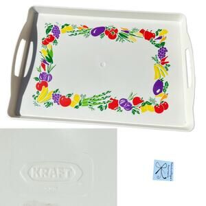 Kraft 1996 Fruit Plastic Serving Tray